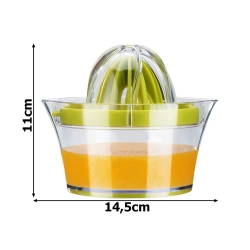 Ręczna wyciskarka cytrusów owoców wyciskacz soku z cytryn pomarańczy 400ml