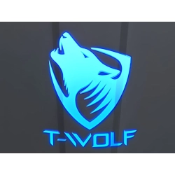 Myszka bezprzewodowa do komputera gamingowa usb podświetlenie led rgb