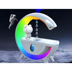 Nawilżacz powietrza z głośnikiem bluetooth led astronauta usb mgiełka rgb