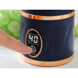 Blender kielichowy bezprzewodowy smoothie kubek mikser 450 ml granatowy usb