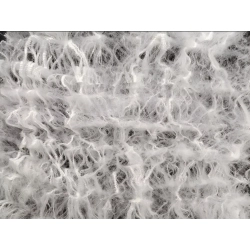 Sztuczna pajęczyna biała z 4 pająkami halloween dekoracja rozciągliwa