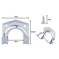 Wieszaki ścienne na narzędzia haczyki uchwyty 20szt metal zestaw z wkrętami