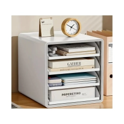 Szuflady na dokumenty4 szufladki organizer półki na biurko przybornik