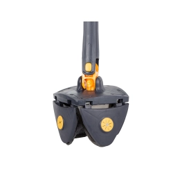 Mop płaski obrotowy do mycia podłóg podłogi z wyciskaczem higieniczny