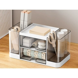 Przybornik organizer na biurko szufladka szafka półki biurowy na drobiazgi