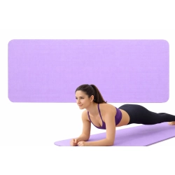 Mata do ćwiczeń jogi pilatesu fitness gimnastyczna treningowa 170cm gruba — zdjęcie 13