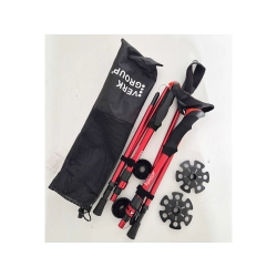 KIJ NORDIC WALKING ZESTAW 3 CZERWONY (30)