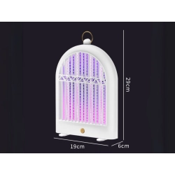 Lampa owadobójcza uv elektryczna led na komary muchy wisząca 2 tryby usb