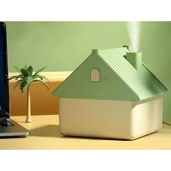 Nawilżacz dyfuzor powietrza aromaterapia jonizator domek usb duży 1l