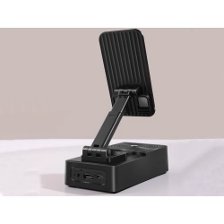 Podstawka pod telefon z głośnikiem bluetooth uchywt na tablet na biurko