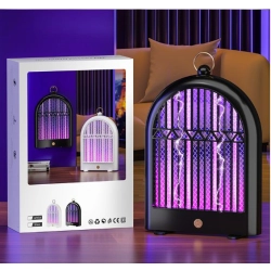 Lampa owadobójcza uv elektryczna led na komary muchy wisząca 2 tryby usb