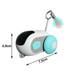 Zabawka dla kota interaktywna zdalnie sterowana uciekająca usb-c pilot