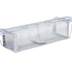 Pułapka żywołapka na szczury gryzonie humanitarna duża metalowa klatka xxl