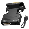 Adapter HDMI na VGA z audio Dźwięk do wygodnego podłączenia urządzeń