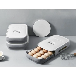 Pojemnik na jajka box organizer do lodówki pudełko szuflada do jaj pudełko