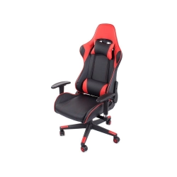 Fotel gamingowy kubełkowy obrotowy biurowy gracza