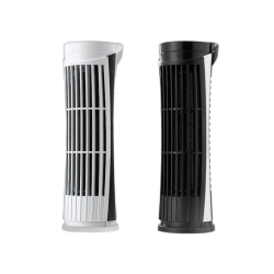 Wentylator kolumnowy mini biurkowy z lampką led 2 biegi usb cicha praca