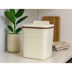 Kuchenny kosz na śmieci do pokoju do łazienki wiszący wolnostojący pokrywa