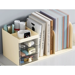 Szafka przybornik organizer na biurko półki na książki drobiazgi szuflady