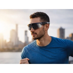 Inteligentne okulary ai z kamerą 2k dyktafon bluetooth tłumaczenie zdjęcia