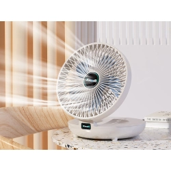 Wentylator biurkowy wiatrak składany bezprzewodowy klips biurkowy stojący