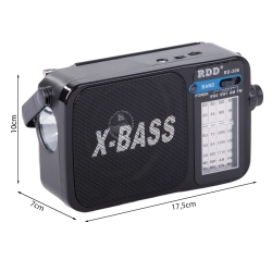 Radio kuchenne przenośne budowlane na baterie antena retro ręczne fm am