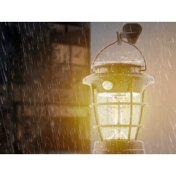 Lampa solarna kempingowa latarnia ogrodowa led usb czujnik ruchu zmierzchu