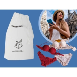 Torba podróżna na bieliznę organizer do samolotu wodoodporny na podróż