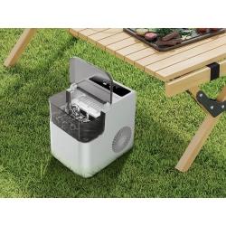 Kostkarka do lodu automatyczna rozmiary kostek szybkie chłodzenie z łopatką - zdjęcie 5