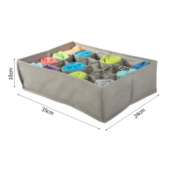 Organizer na bieliznę skarpety do szuflady szafy 24 przegrody pojemnik