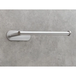 Uchwyt na ręcznik papierowy kuchenny samoprzylepny metalowy srebrny loft