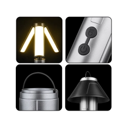 Lampa turystyczna latarka kempingowa wielofunkcyjna teleskopowa led namiot