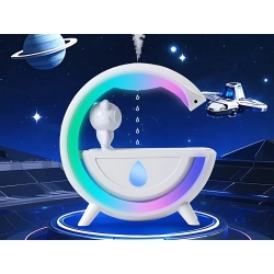 Nawilżacz powietrza z głośnikiem bluetooth led astronauta usb mgiełka rgb