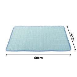 Poszewka chłodząca na poduszkę 60x40 jednostronna żelowa mata na noc