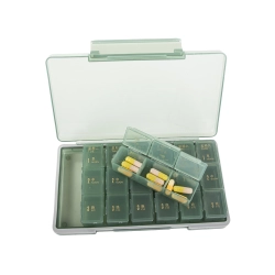 Pojemnik na leki tabletki pudełko pory dnia lekarstwa kasetka tygodniowy