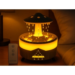 Nawilżacz powietrza dyfuzor zapachowy lampa led w kształcie ufo z pilotem