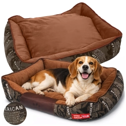 Legowisko posłanie kanapa dla psa miękkie puszyste wygodne średni pies