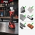 Szlifierka kątowa akumulatorowa bezszczotkowa OPEX TOOLS 21V 2x 3.0Ah 125 mm