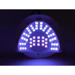 Lampa do paznokci uv led do żeli hybryd 268w 57 diod mocna dual led - zdjęcie 1