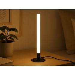 Lampa stojąca led 40cm nowoczesna dekoracyjna biurkowa podłogowa 3 odcienie