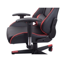 Fotel gamingowy kubełkowy obrotowy biurowy gracza