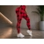 Legginsy damskie push up marmurkowe wysoki stan modelujące fitness s/m — zdjęcie 3