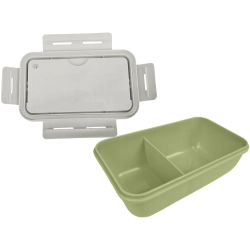 Lunchbox śniadaniówka pojemnik na śniadanie do szkoły przegródki sztućce