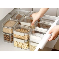 Pojemniki kuchenne na żywność do makaronu pojemnik z uszczelką zestaw 5 szt