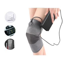 Opaska podgrzewająca na kolano masująca wibracyjna masaż grzejący 3 tryby