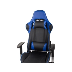 Fotel gamingowy kubełkowy obrotowy biurowy gracza