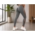 Legginsy damskie push up modelujące wysoki stan fitness siłownia szare s/m — zdjęcie 2