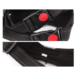 Mocne szelki bezuciskowe dla psa uchwyt lekkie xl