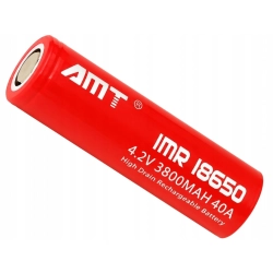 Akumulator ogniwo 18650 3800mAh 4,2V litowo-jonowy Verk Group 1 szt.