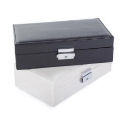 Szkatułka kuferek na biżuterię organizer kolczyki